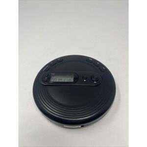 ONN Portable CD Player FM Radio LCD Display Anti-Skip Tested